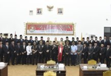 M. Firsada Hadiri Pelantikan DPRD Tubaba Terpilih