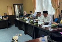 Rapat Mitra Komisi III DPRD OKI, Dewan Sempat Gebrak Meja Karena Ada Proyek Umur 6 Bulan Rusak