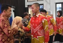 Danrem 043/Gatam dan Forkopimda Hadiri Ramah-tamah Bersama Paskibraka Provinsi Lampung