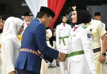 40 Orang Paskibraka OKI Siap Kibarkan Sang Merah Putih