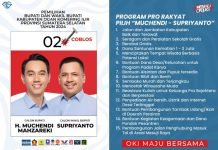 Inilah 15 Program Prioritas dari Paslon Muchendi-Supriyanto