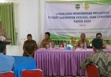 Dinas Pertanian PALI Sosialisasikan Penumbuhan Posluhdes di Tingkat Desa