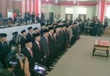45 Anggota DPRD OKI Periode 2024-2029 Resmi Dilantik