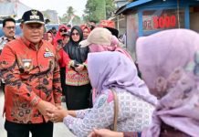 Ditinjau Bupati Lamsel, Jalan Dusun Parmosari 1 Desa Haduyang Natar Akan Dibangun