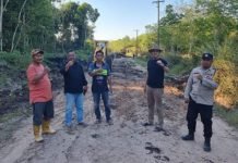 Kapolsek Cengal: Alhamdulillah, 20 Titik Jalan Rusak Selesai Diperbaiki