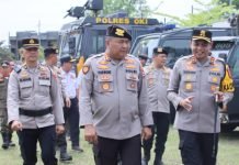 Terkait Penanggulangan Bencana Karhutla, Koorsabhara Baharkam Polri Sambangi Polres OKI