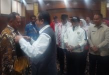 Pj. Gubernur Lampung Sambut Kedatangan Mendagri di VIP Bandara Internasional Sultan Iskandar Muda