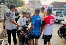 Boncengan Tanpa Helm dan Melawan Arus, 4 ABG Kepergok Petugas