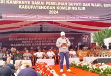 KPU OKI Gelar Deklarasi Kampanye Damai, Ini yang Diharapkan Pada Pilkada 2024
