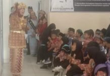 Dishub PALI Rayakan Harhubnas Bersama Siswa PAUD Rabani