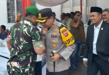 Kapolres OKI Pastikan Pengamanan Pengundian Nomor Urut Paslon Bupati-Wabup Berjalan Aman