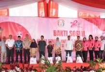 Pemkab OKI Dukung Pengurus Bhayangkari Gelar Baksos Hingga Sembako Murah