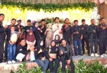 Meski Digelar Sederhana, Acara Pernikahan Pasangan Ini Tambah Meriah dengan Kehadiran Ormas BPPKB