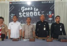 KPU OKI Goes To School, Sasar Pemilih Pemula di SMAN 3 Unggulan Kayuagung