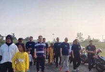 Jalan Santai Peringatan HUT Koperasi Nasional di PALI Berlangsung Meriah