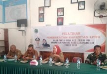 Koramil 404-03 Pendopo Hadiri Pelatihan LPMD Desa Panta Dewa, Dorong Sinergitas Antar Lembaga