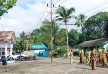 Maknai Hari Sumpah Pemuda, Pemerintah Kecamatan SP Padang Gelar Apel Senin Pagi