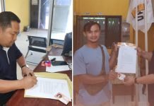 Bergabung ke MURI, Irawansyah Serahkan Surat Pengunduran Diri dan KTA Hanura OKI