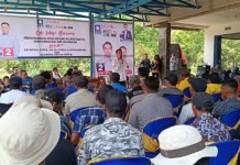 Tempuh Perjalanan Darat Hingga 5 Jam, Muchendi Sapa Ribuan Masyarakat Air Sugihan