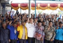 Budiman Ajak Masyarakat Air Sugihan Menangkan MURI Diatas 70 Persen