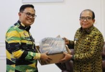 Pj. Gubernur Samsudin Terima Kunjungan Kakanwil Kemenkumham Lampung