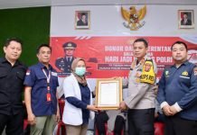 Sinergi Sosial di HUT Humas Polri ke-73, Polres OKI Adakan Donor Darah Bersama PMI Sumsel