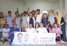 Paslon MURI Sambangi Mesuji Makmur, Ishak Mekki Siap Dukung Pembangunan di OKI