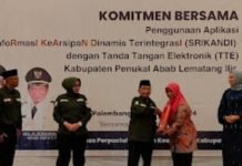 PALI Jadi yang Pertama di Sumsel Terapkan Aplikasi Srikandi