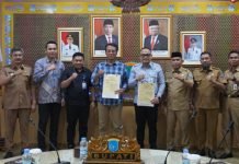 Pemkab OKI Bersama Bank Sumsel Babel Jalin Kerjasama Terkait Program Purna ASN Mandira