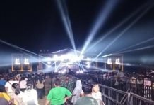 Pemkab PALI Putar Film Mutiara Serepat Serasan Pada Malam Puncak Pesta Rakyat