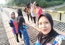 Selain Sebagai Media Penyeberangan, Jembatan H. Arlan Ini Juga Jadi Destinasi Wisata