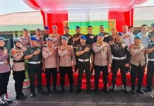 Mantapkan Sinergitas TNI-Polri, Kabid Propam Polda Sumsel Coffee Morning Bersama Dandenpom II/4 Palembang