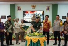 Puncak HUT TNI ke-79, Kodim 0402/OKI-OI Gelar Acara Syukuran