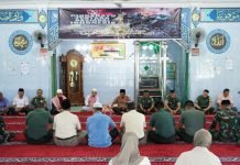 Peringati HUT TNI ke-79, Kodim 0402/OKI Laksanakan Doa Bersama