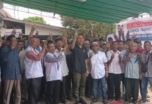 Dalam Rangka Konsolidasi, Cabup Muchendi Bersilaturahmi dengan Masyarakat Pangkalan Lampam