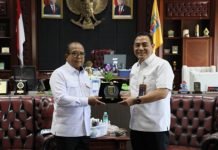 Pj. Gubernur Samsudin Terima Kunjungan Jajaran PT Inhutani V