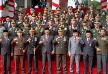 Pj. Bupati Kerinci Hadiri Upacara Peringatan HUT TNI ke-79