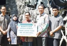 Gubuk Reyot Kakek Amrin Dipugar Baznas OKI