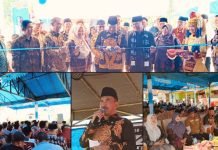 Pj. Bupati Asraf Resmikan Gedung Seni dan Olahraga Karang Taruna Tunas Muda