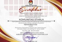 Diakreditasi KPU PALI, STARLA Buka Pendidikan Pemilih Bersertifikat