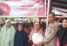 Puncak HKGB ke-72, Pengurus Bhayangkari Cabang OKI Adakan Baksos dan Baktikes di Polsek SP Padang