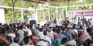Pilkada OKI, Masyarakat Pangkalan Lampam Siap Menangkan Muchendi-Supriyanto 70 Persen