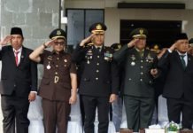 Dandim 0402/OKI Hadiri Upacara Peringatan Hari Pahlawan ke-79