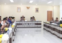 Wakapolda Buka Taklimat Awal Audit Kinerja Itwasda Polda Sumsel Tahap II