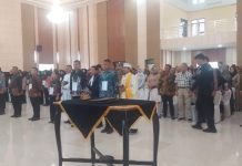 132 Bakomsus Ikuti Pakta Integritas di GSG Polda Lampung