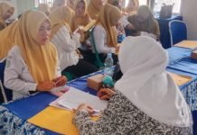 Kredensial Tenaga Kesehatan Dilangsungkan di Puskesmas Awal Terusan