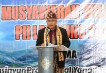 Pj. Sekdaprov Fredy Hadiri Muswil dan Pengukuhan Pengurus PII Lampung Periode 2024-2027