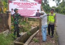 Patroli Rutin di SP Padang Cegah Karhutla