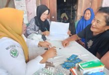 Puskesmas Awal Terusan Adakan Pemeriksaan PTM di Desa Batu Ampar