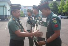 Korem 043/Gatam Distribusikan Paket Kaporlap dari Kasad